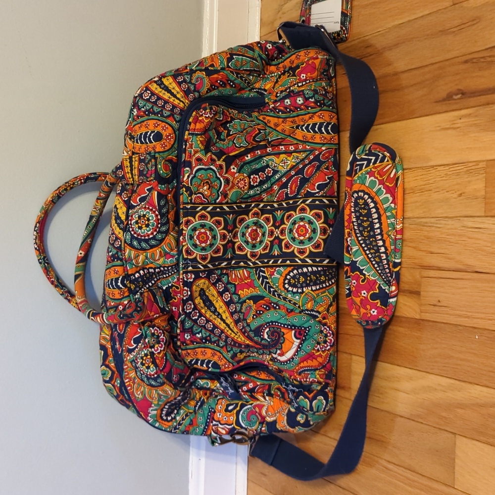 Vera Bradley Paisley Weekender Bag